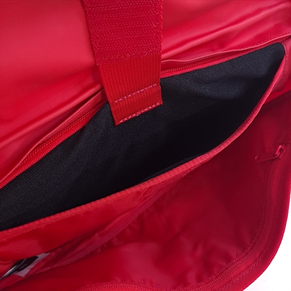 Timbuk2 Catapult Sling Messenger Bag Flame Red Padded Shoulder Bag Backpack - Picture 9 of 16